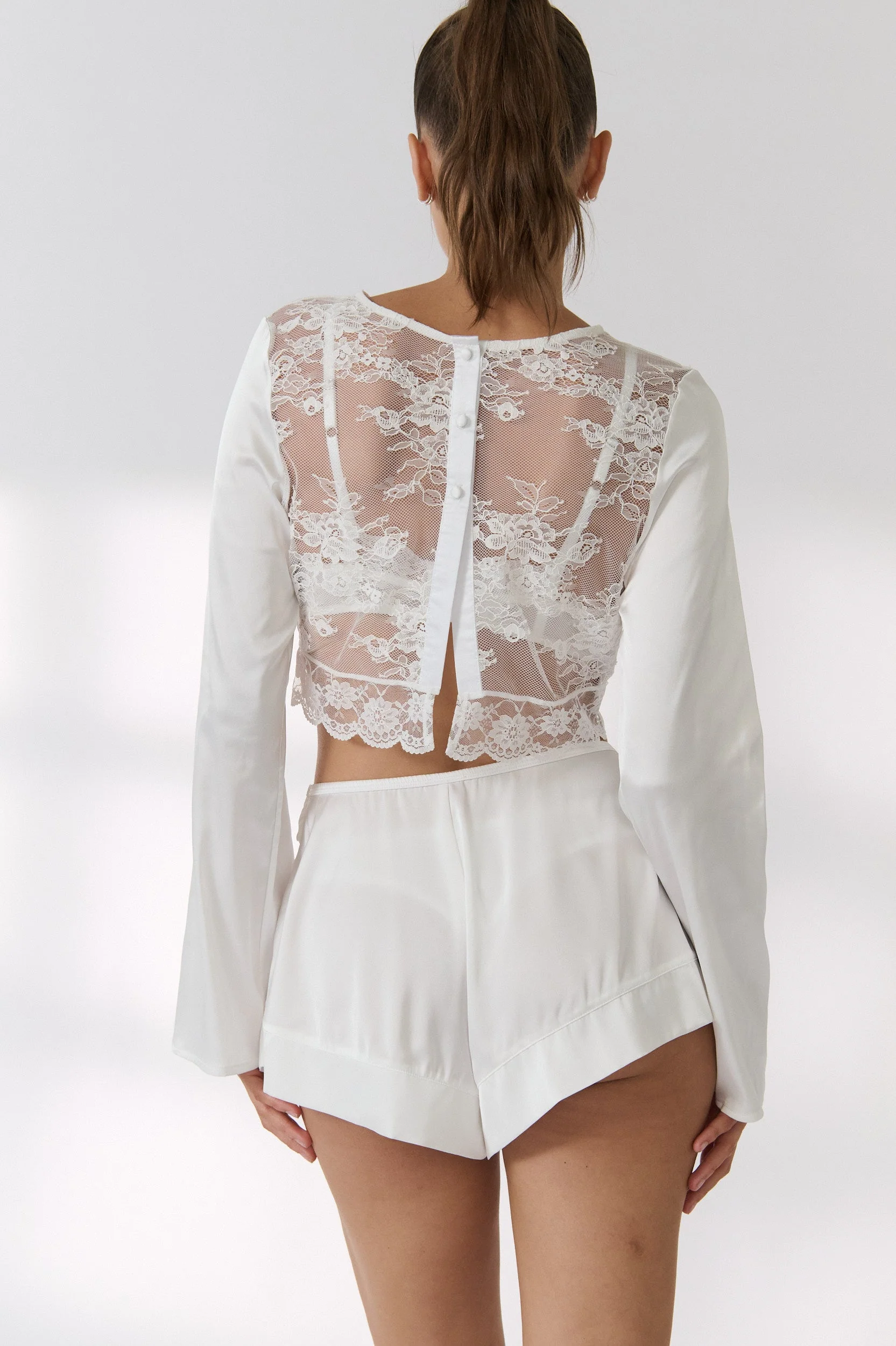 Arabella Blouse Ivory - Image 9