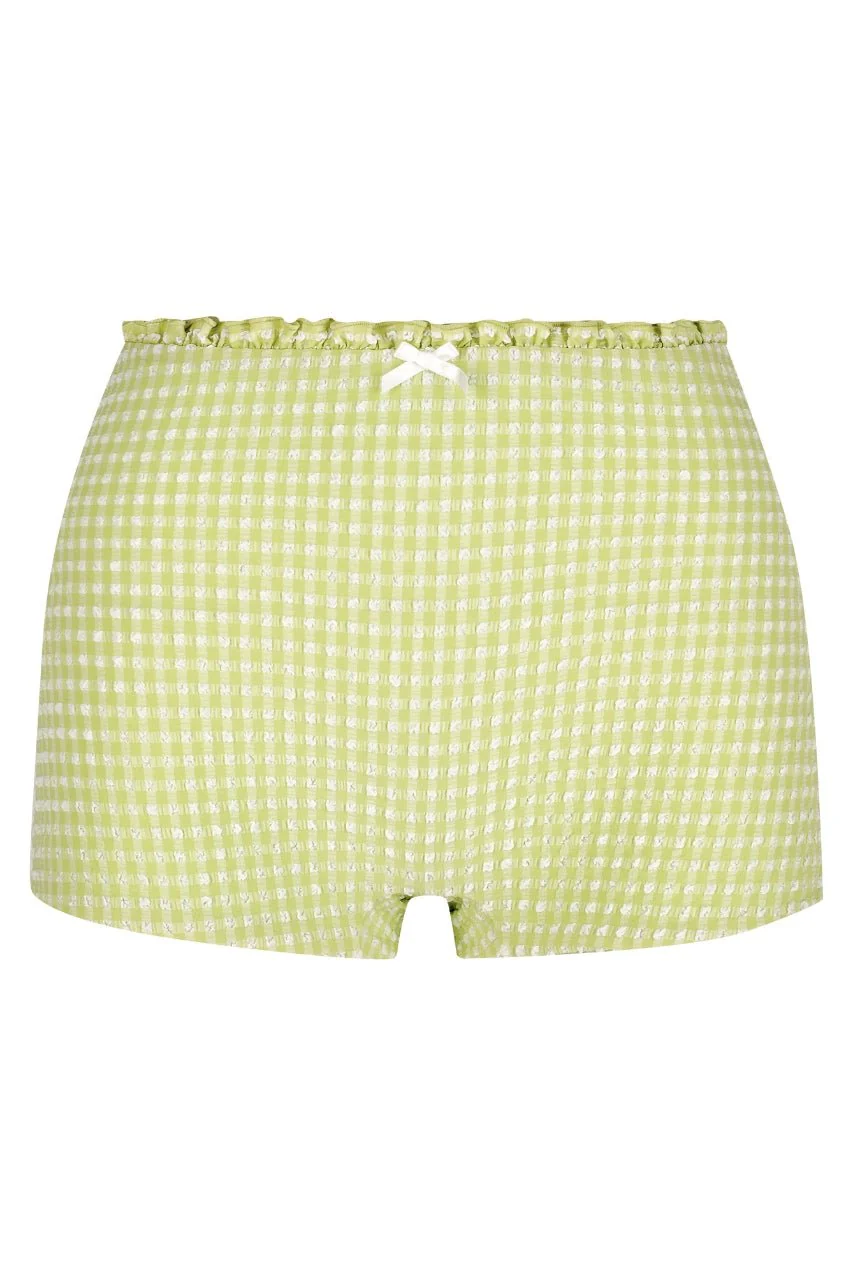 Ari Swim Short Pistachio Gingham - Image 10