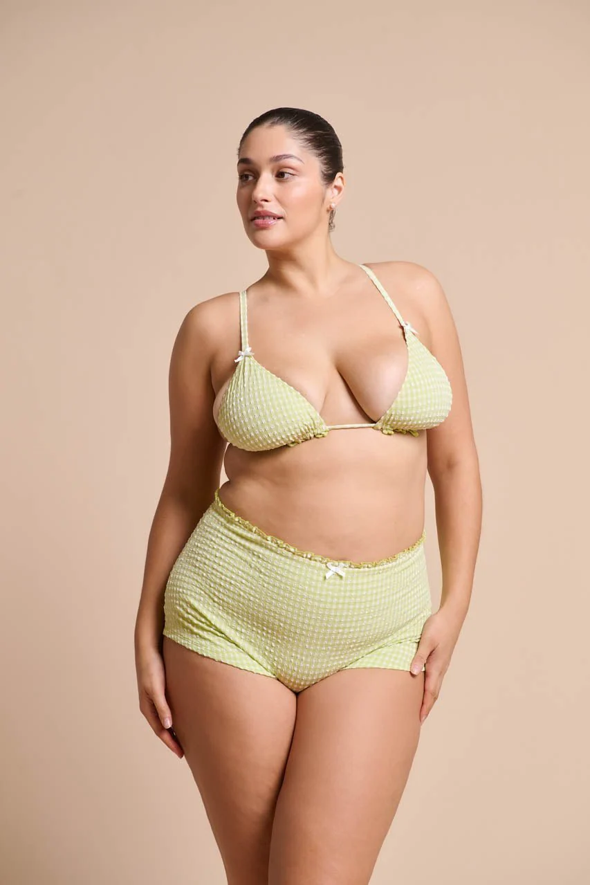 Ari Swim Short Pistachio Gingham - Image 8