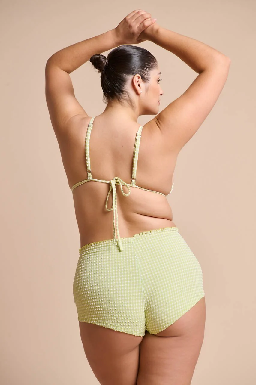 Ari Swim Short Pistachio Gingham - Image 9