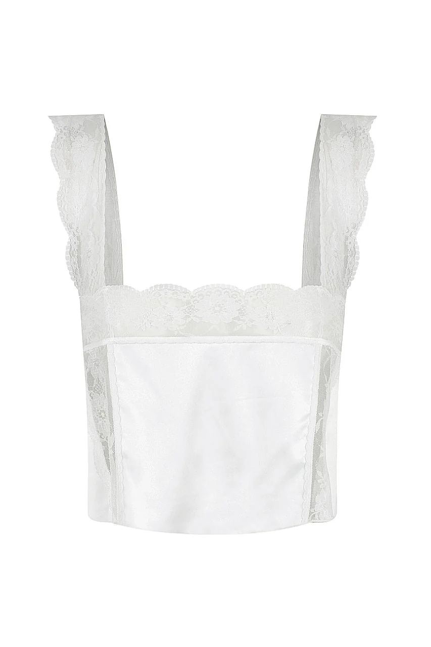 Cindy Camisole Ivory - Image 16