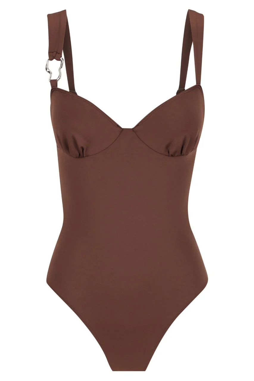 Cleo Swim One Piece Espresso - Image 11