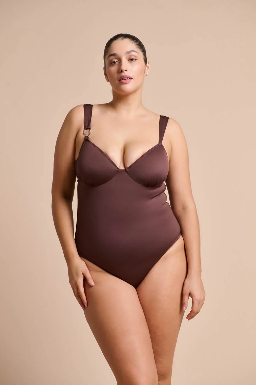 Cleo Swim One Piece Espresso - Image 7