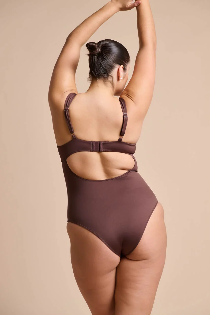Cleo Swim One Piece Espresso - Image 8