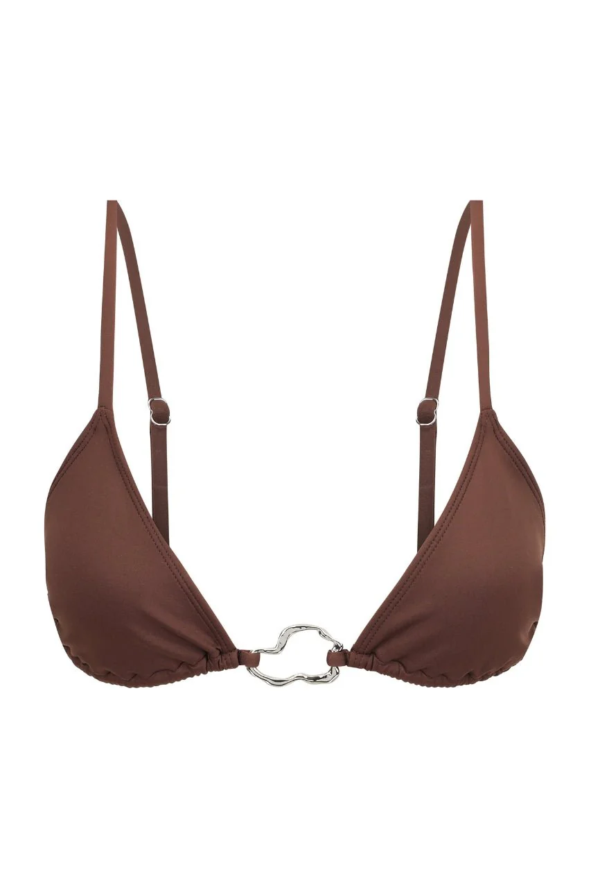 Cleo Swim Triangle Espresso - Image 5