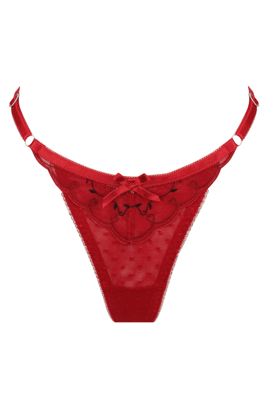 Cupid Thong Red - Image 8