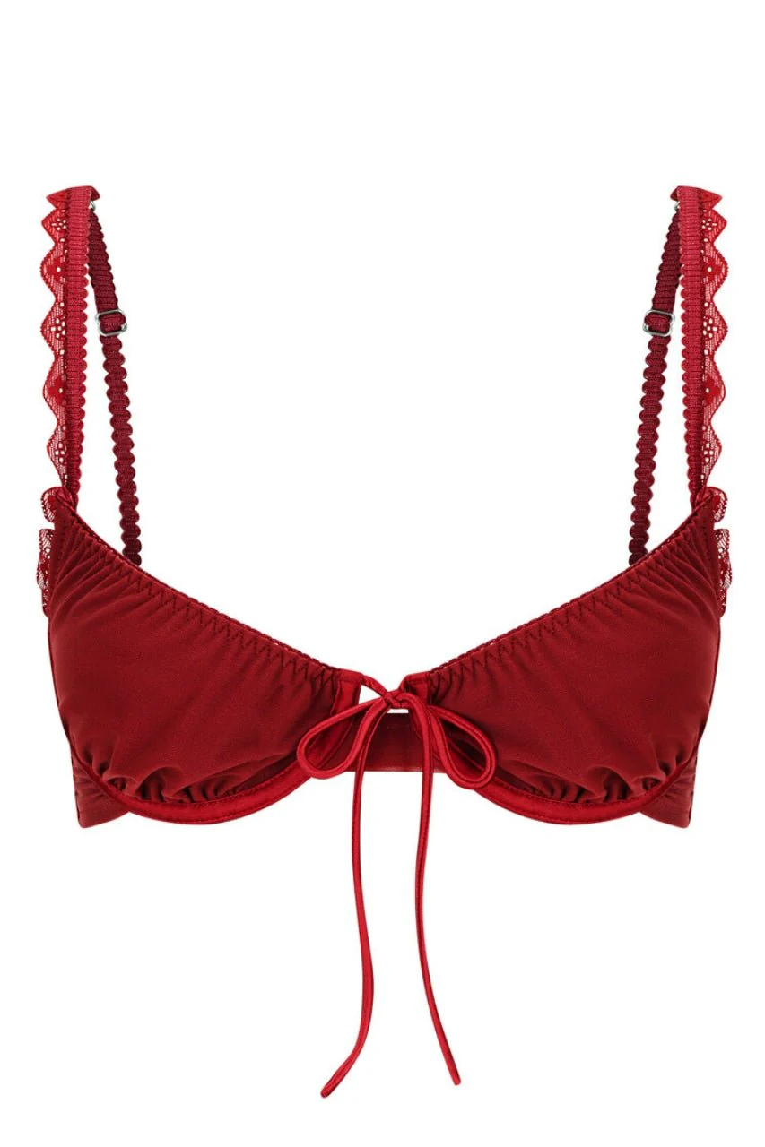 Hazel Underwire Red - Image 9