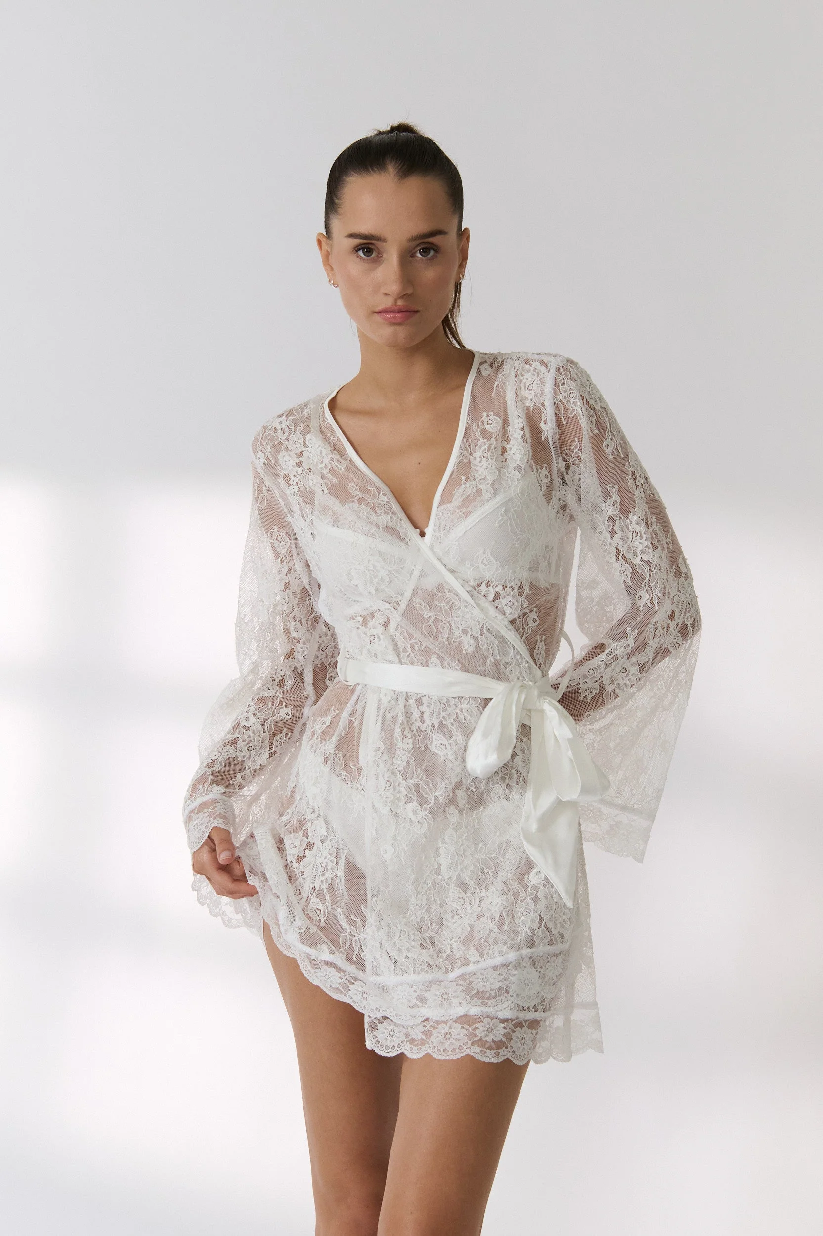 Lottie Robe Ivory - Image 9