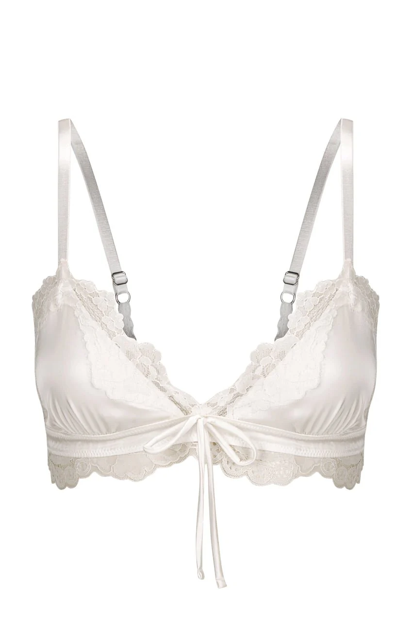 Madeline Bralette Ivory - Image 9