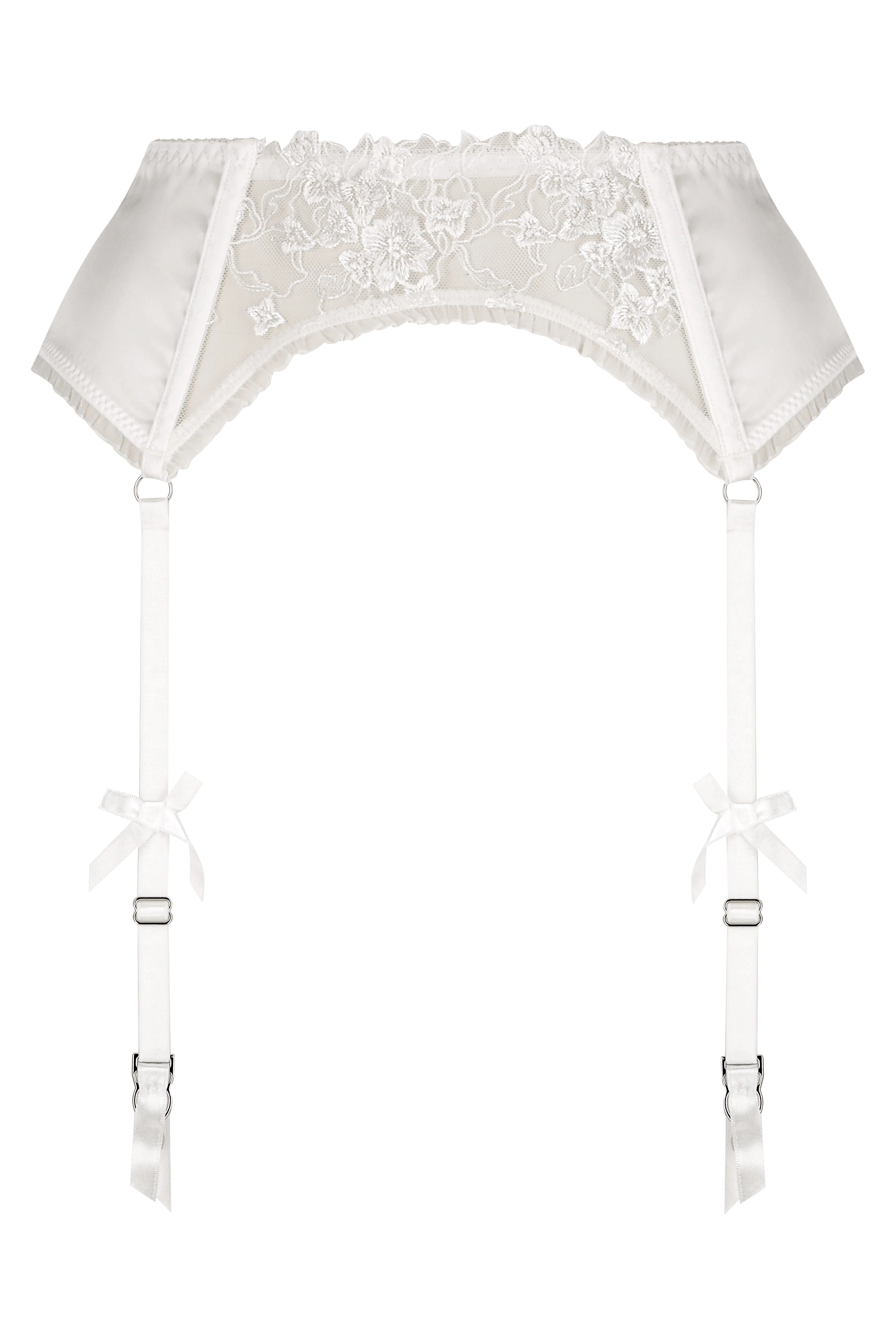 Mandy Garter Belt White - Image 9