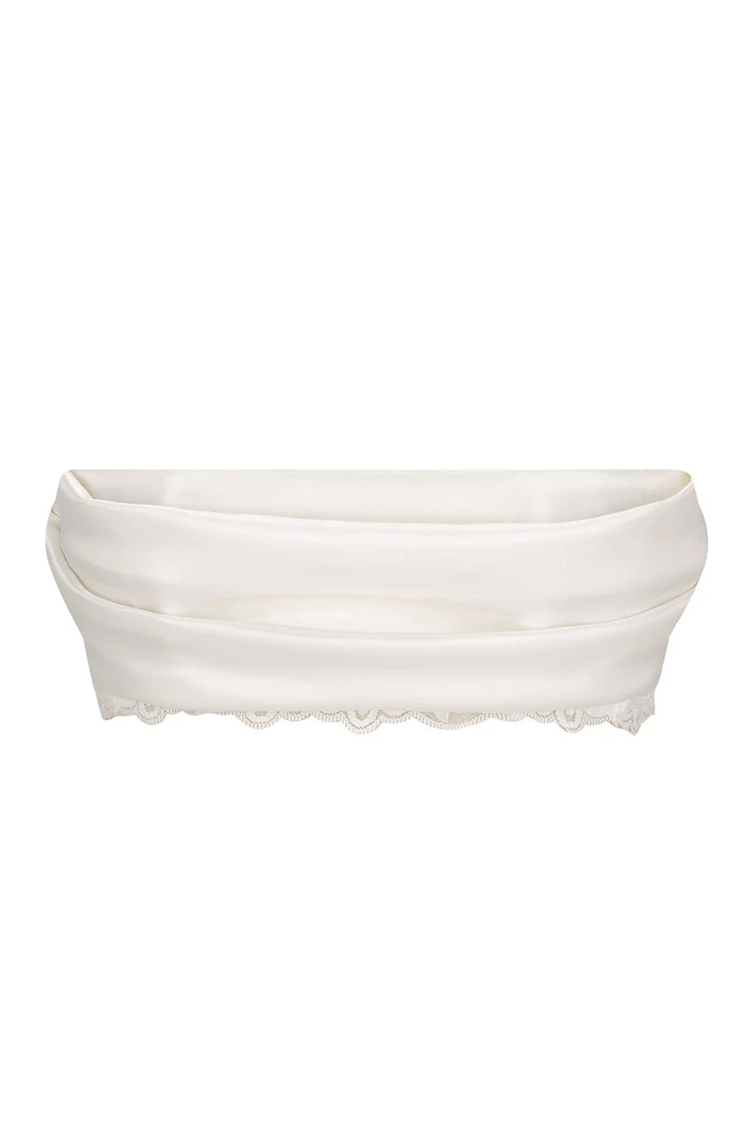 Sasha Bandeau White - Image 7