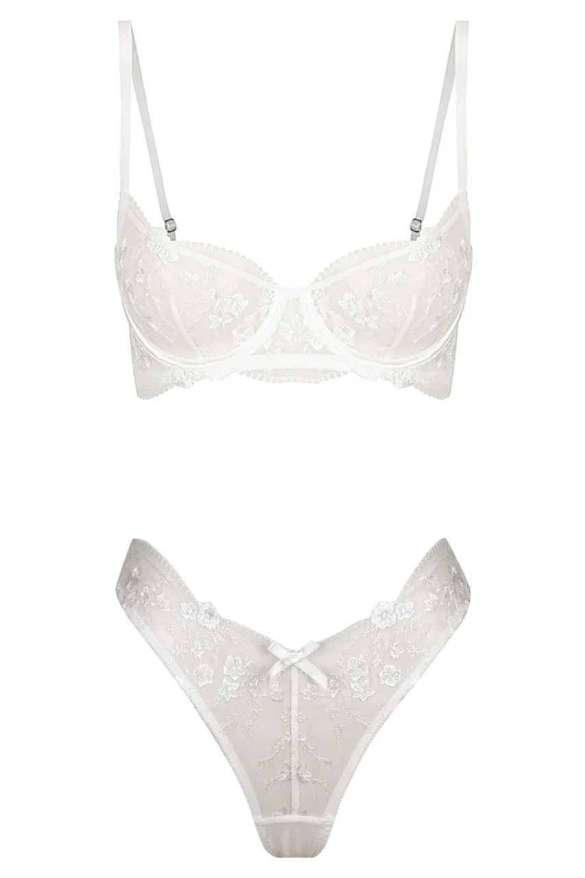 Sofia Brief Set White - Image 9