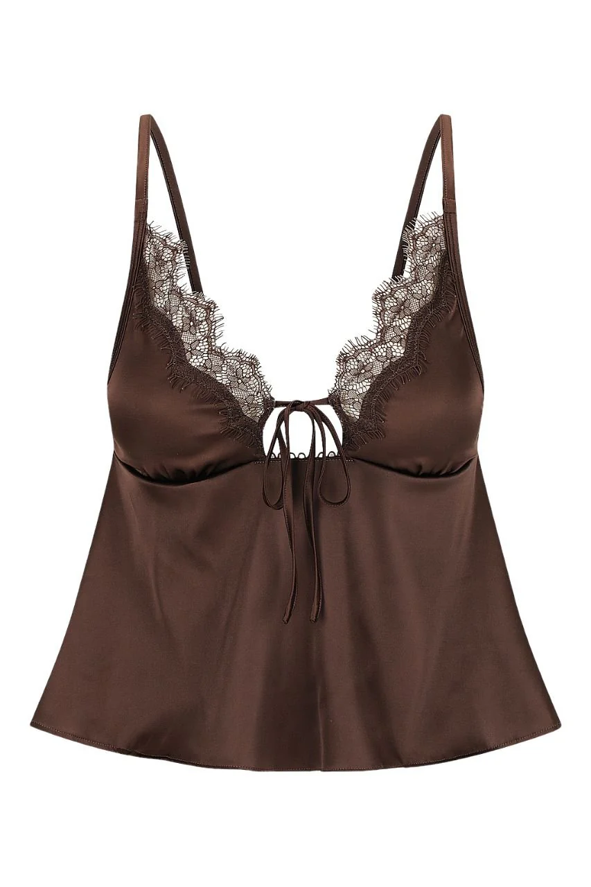 Sorrento Camisole Espresso - Image 8